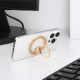 Auksinės spalvos magsafe žiedas - stovas "Ring MSH2"