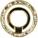 Auksinės spalvos magsafe žiedas - stovas "Ring Bling W111"