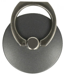Pilkas žiedas - laikiklis pirštui "Ring RH-4"