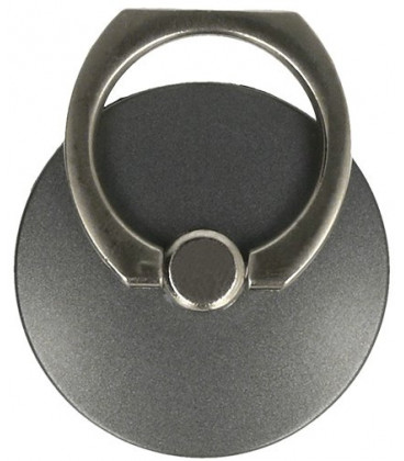 Pilkas žiedas - laikiklis pirštui "Ring RH-4"