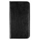Juodas odinis atverčiamas klasikinis dėklas Samsung Galaxy A17 5G telefonui "Book Special Case"