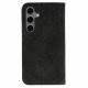 Juodas atverčiamas dėklas Samsung Galaxy A17 5G telefonui "Wonder Prime Case"