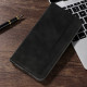 Juodas atverčiamas dėklas Samsung Galaxy A17 5G telefonui "Wonder Prime Case"