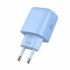 Mėlynas 1xUSB-A + 1xUSB-C PD30W/QC3.0 pakrovėjas "Tech-Protect NCA30 2-Port"