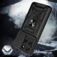 Juodas dėklas Motorola Moto G86 5G telefonui "Tech-Protect Camshield Pro"