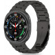 Juoda apyrankė Samsung Galaxy Watch 8 / Classic (40 / 44 / 46 mm) laikrodžiui "Tech-Protect Stainless"