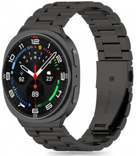 Juoda apyrankė Samsung Galaxy Watch 8 / Classic (40 / 44 / 46 mm) laikrodžiui "Tech-Protect Stainless"