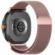 Rausvai auksinės spalvos apyrankė Samsung Galaxy Watch 8 / 9 / Classic (40 / 44 / 46 mm) "Tech-Protect Milaneseband"