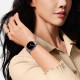 Rausvai auksinės spalvos apyrankė Samsung Galaxy Watch 8 / 9 / Classic (40 / 44 / 46 mm) "Tech-Protect Milaneseband"