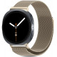 Auksinės spalvos (Starlight) apyrankė Samsung Galaxy Watch 8 / 9 / Classic (40 / 44 / 46 mm) "Tech-Protect Milaneseband"