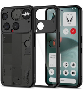Juodas dėklas Nothing Phone 3 telefonui "Tech-Protect Magmat"