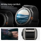 Juoda apyrankė Samsung Galaxy Watch 8 / Classic (40 / 44 / 46 mm) laikrodžiui "Spigen Fit Lite"