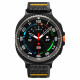 Juoda apyrankė Samsung Galaxy Watch 8 / 9 / Classic (40 / 44 / 46 mm) laikrodžiui "Spigen Athlex Air"