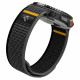 Juoda apyrankė Samsung Galaxy Watch 8 / 9 / Classic (40 / 44 / 46 mm) laikrodžiui "Spigen Athlex Air"