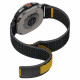 Juoda apyrankė Samsung Galaxy Watch 8 / 9 / Classic (40 / 44 / 46 mm) laikrodžiui "Spigen Athlex Air"