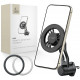 Juodas automobilinis telefono laikiklis "Tech-Protect N56 Magnetic Magsafe Rotable Vent"