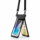 Juodas vandeniui atsparus dėklas "Spigen A603 Universal Waterproof Case"