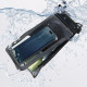 Juodas vandeniui atsparus dėklas "Spigen A603 Universal Waterproof Case"