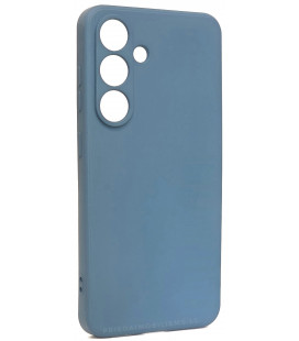 Mėlynas dėklas Samsung Galaxy S25 telefonui "Liquid Silicone 1.5mm"