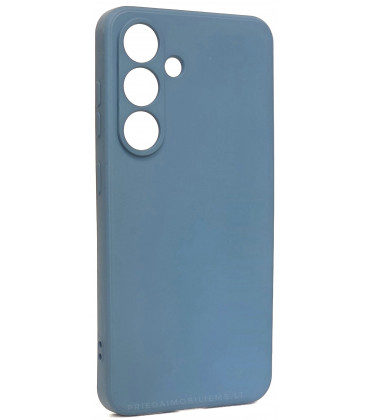 Mėlynas dėklas Samsung Galaxy S25 telefonui "Liquid Silicone 1.5mm"