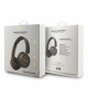 Rudos belaidės ausinės "Guess Script Metal Logo Wireless Headphone"