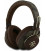 Rudos belaidės ausinės "Guess PU 4G Metal Logo ENC Wireless Headphone"