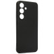 Juodas dėklas Samsung Galaxy S24 telefonui "Liquid Silicone 1.5mm"