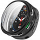Juodas dėklas Samsung Galaxy Watch 8 (40mm) laikrodžiui "Tech-Protect Defense"