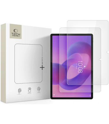 Apsauginis grūdintas stiklas Lenovo Idea Tab 11.0 TB-336 planšetei "Tech-Protect Glass Fit+ 2-Pack"