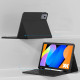 Juodas atverčiamas dėklas + klaviatūra Lenovo Idea Tab 11.0 TB-336 planšetei "Tech-Protect SC + Keyboard"
