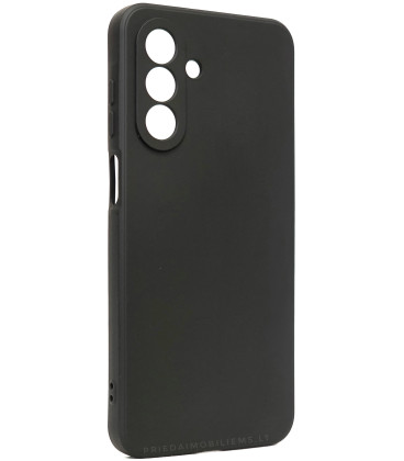 Juodas dėklas Samsung Galaxy A26 5G telefonui "Liquid Silicone 1.5mm"
