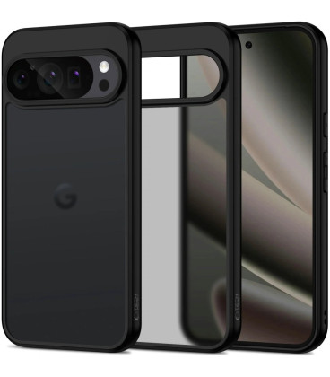 Juodas dėklas Google Pixel 10 Pro XL telefonui "Tech-Protect Magmat"