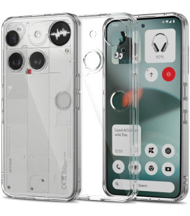 Skaidrus dėklas Nothing Phone 3 telefonui "Tech-Protect Flexair Hybrid"