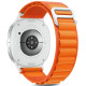 Oranžinė apyrankė Samsung Galaxy Watch 8 / 9 / Classic (40 / 44 / 46 mm) "Tech-Protect Nylon Pro"
