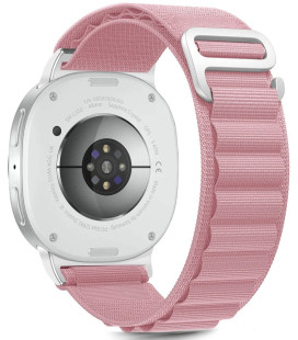 Rožinė apyrankė Samsung Galaxy Watch 8 / Classic (40 / 44 / 46 mm) "Tech-Protect Nylon Pro"