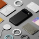 Juodas dėklas Google Pixel 10 Pro XL telefonui "Ringke Onyx Magnetic Magsafe"