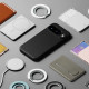 Juodas dėklas Google Pixel 10 telefonui "Ringke Onyx Magnetic Magsafe"