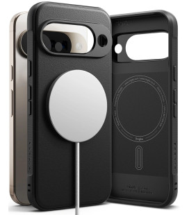 Juodas dėklas Google Pixel 10 telefonui "Ringke Onyx Magnetic Magsafe"