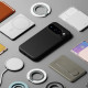Juodas dėklas Google Pixel 10 Pro telefonui "Ringke Onyx Magnetic Magsafe"