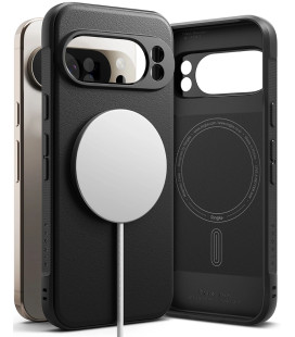 Juodas dėklas Google Pixel 10 Pro telefonui "Ringke Onyx Magnetic Magsafe"