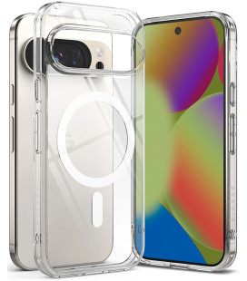 Skaidrus dėklas Google Pixel 10 / 10 Pro telefonui "Ringke Fusion Magnetic Magsafe"