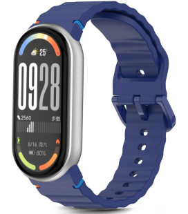 Mėlyna apyrankė Xiaomi Smart Band 8 / 9 / 10 / NFC laikrodžiui "Tech-Protect Silicone Sport"