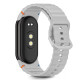 Pilka apyrankė Xiaomi Smart Band 8 / 9 / 10 / NFC laikrodžiui "Tech-Protect Silicone Sport"