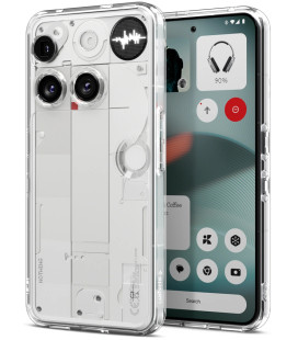 Skaidrus dėklas Nothing Phone 3 telefonui "Spigen Ultra Hybrid"