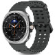 Juoda apyrankė Samsung Galaxy Watch 8 / 9 / Classic (40 / 44 / 46 mm) laikrodžiui "Tech-Protect Iconband Pro"