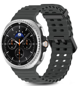 Juoda apyrankė Samsung Galaxy Watch 8 / 9 / Classic (40 / 44 / 46 mm) laikrodžiui "Tech-Protect Iconband Pro"