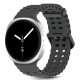 Juoda apyrankė Samsung Galaxy Watch 8 / 9 / Classic (40 / 44 / 46 mm) laikrodžiui "Tech-Protect Iconband Pro"
