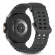 Juoda apyrankė Samsung Galaxy Watch 8 / 9 / Classic (40 / 44 / 46 mm) laikrodžiui "Tech-Protect Iconband Pro"