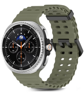 Žalia apyrankė Samsung Galaxy Watch 8 / 9 / Classic (40 / 44 / 46 mm) laikrodžiui "Tech-Protect Iconband Pro"