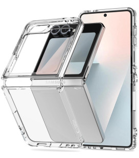 Skaidrus dėklas Samsung Galaxy Z Flip 6 / 7 FE telefonui "Tech-Protect Flexair Hybrid"